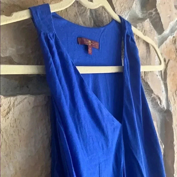 7 For All Mankind Cobalt Blue Top - Picture 3 of 8